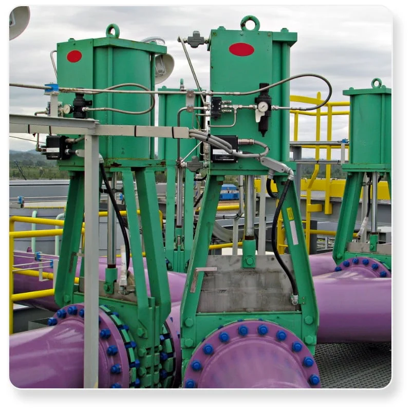actuated-knife-gate-valves