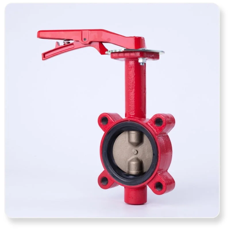 red-lug-butterfly-valve